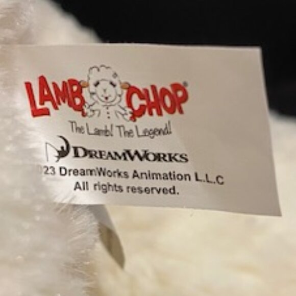 The Lamb! The Legend! 24" Plush Lamb Chop Dog Toy - Picture 4 of 8
